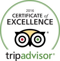TripAdvisor certificate 2016