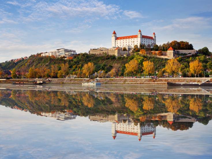 View of the Castle in Bratislava