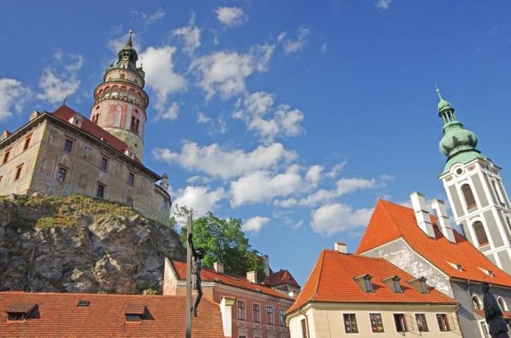 Sightseeing stop in Cesky Krumlov