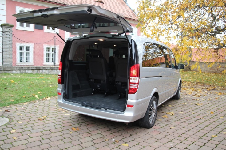 Mercedes Benz Viano - European minivan rental