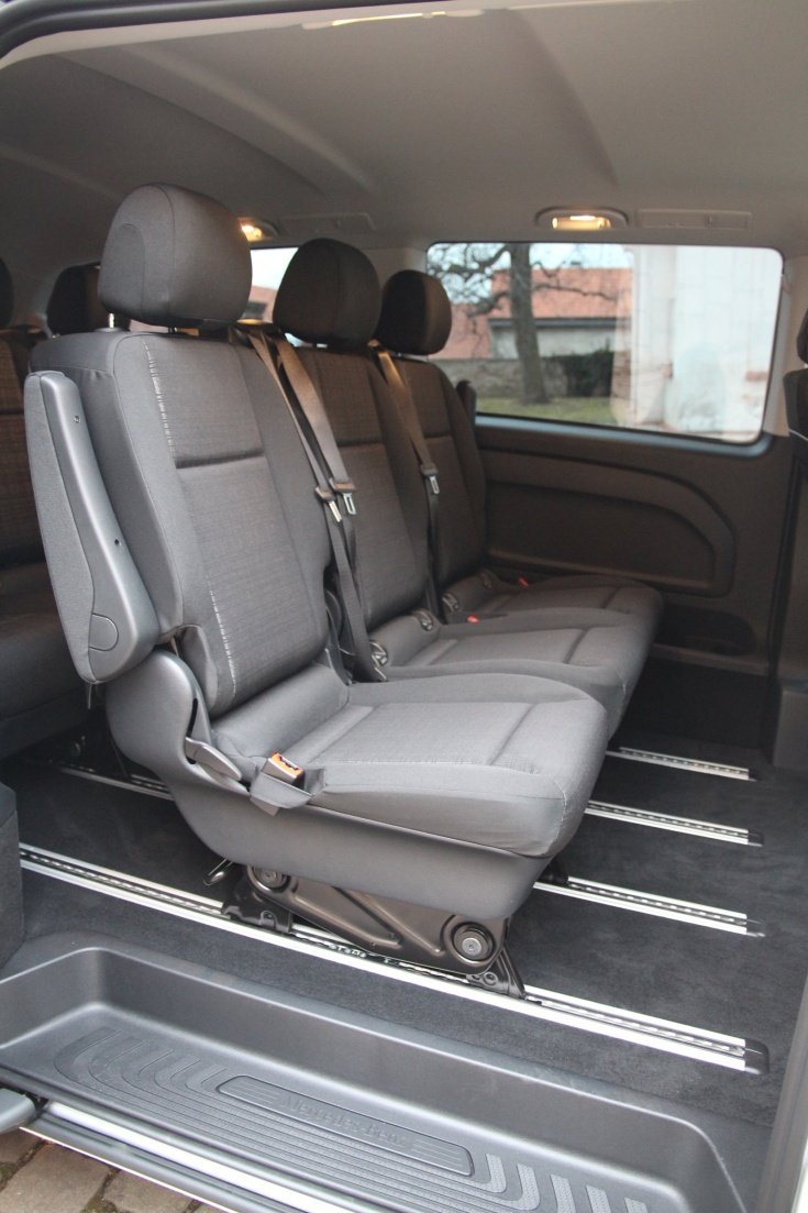 Mercedes Benz VITO TOURER SELECT- Chauffeured Mercedes van to hire