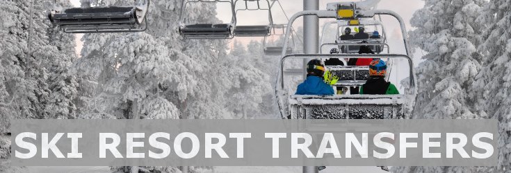 Ski and mountain resorts transfers