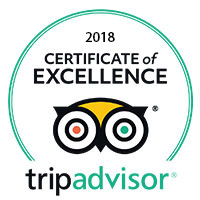 TripAdvisor certificate 2018